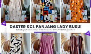 Pusat Grosir Baju Murah Solo Klewer 2021 PRODUSEN DASTER KCL PANJANG LADY BUSUI - Rp 37.000 