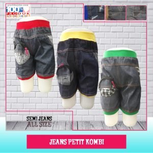 Pusat Grosir Baju Murah Solo Klewer 2024 Jeans Petit Kombi  