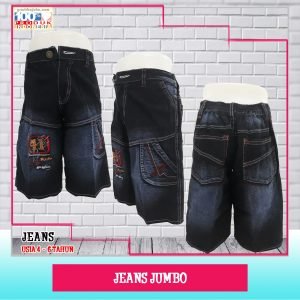 Pusat Grosir Baju Murah Solo Klewer 2024 Jeans Jumbo  