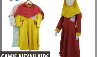 Pusat Grosir Baju Murah Solo Klewer 2022 Konveksi Gamis Aisyah Kids Murah di Solo  
